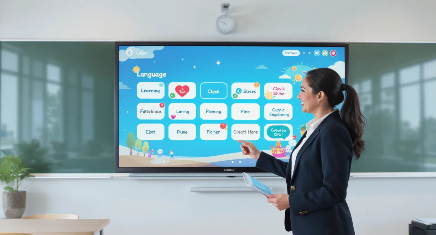 Maximize Language Learning with Interactive Whiteboards