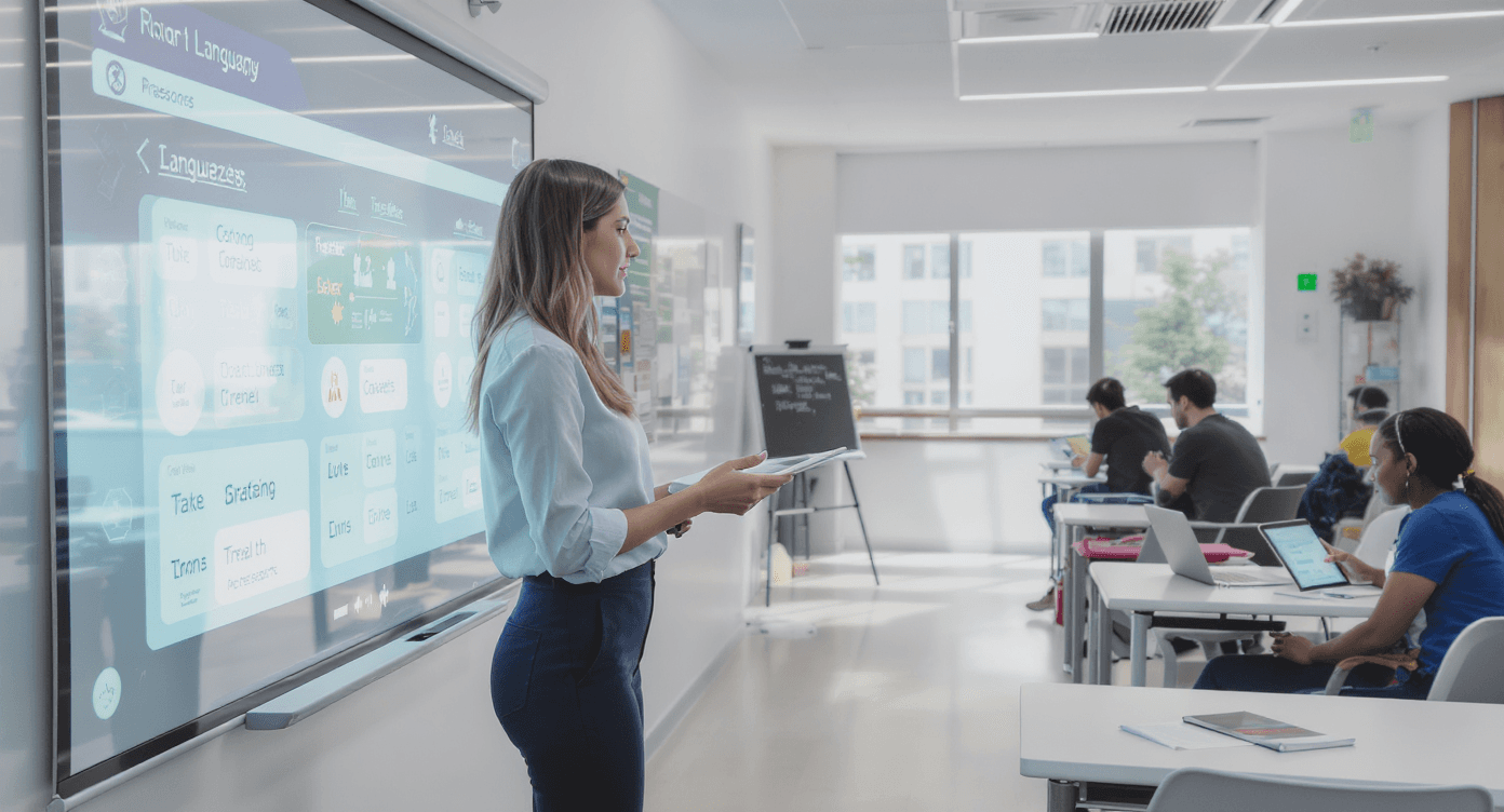 AI 어학 교육 보조의 미래 속으로